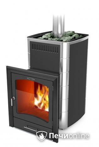 Дровяная печь-каменка TMF Калина II Carbon БСЭ антрацит НВ ПРА в Хабаровске